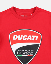 T-Shirt enfant Ducati Corse - Bouclier - | GP Racing Apparels