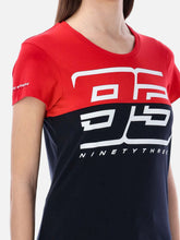 T-shirt femme Marc Marquez - Rouge/bleu 93 - | GP Racing Apparels