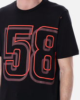 T-shirt homme Marco Simoncelli - Imprimé graphique 58 - | GP Racing Apparels