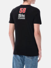 Camiseta SIC58 Squadra Corse - Negra - | GP Racing Apparels