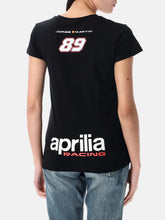 T-shirt donna Jorge Martin dual Aprilia - White shoulders - | GP Racing Apparels