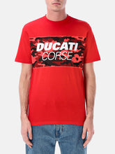 Camiseta Ducati Corse Red Camo – Oficial MotoGP - | GP Racing Apparels