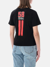 Super Sic 58 T-shirt nera da donna – Official MotoGP - | GP Racing Apparels