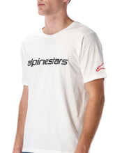 T-shirt Alpinestars Linear Wordmark 2.0 – Bianca - | GP Racing Apparels