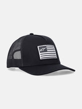 Gorra Alpinestars Flag Snapback - Negra - | GP Racing Apparels