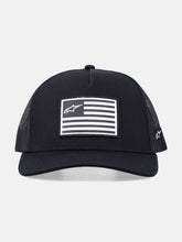 Gorra Alpinestars Flag Snapback - Negra - | GP Racing Apparels