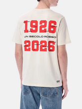 White Ducati logo t-shirt - 100th years of Ducati - DUCATI CORSE - | GP Racing Apparels