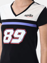 T-shirt donna Jorge Martin dual Aprilia - White shoulders - | GP Racing Apparels