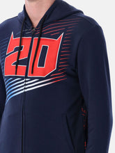 Felpa con zip e cappuccio uomo Fabio Quartararo - 20 - | GP Racing Apparels