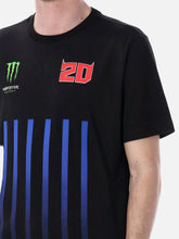 T-shirt homme Fabio Quartararo Monster Energy - Logos et bandes verticales -  | GP Racing Apparels