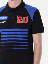 Polo homme Fabio Quartararo Yamaha Factory Racing - Logos et bandes horizontales -  | GP Racing Apparels