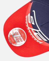 Casquette Marc Marquez - Logo 93 - Blue and Red -  | GP Racing Apparels