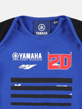 Grenouillère bébé Fabio Quartararo Yamaha Factory Racing - Logos avec bandes horizontales -  | GP Racing Apparels