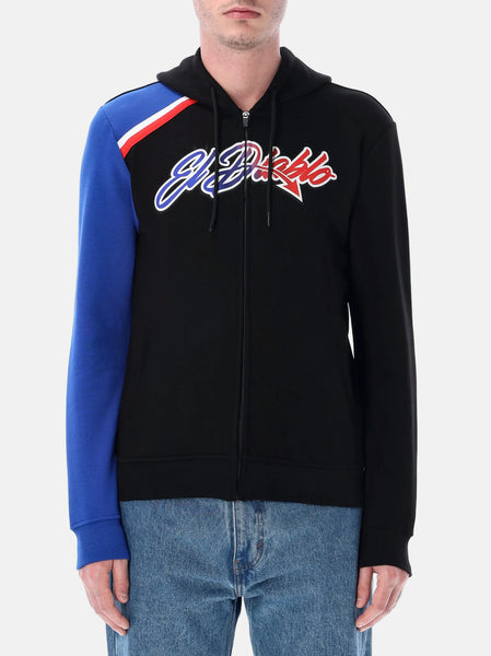 Zip-up hoodie man Fabio Quartararo - El Diablo | GP Racing Apparel
