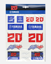 Stickers Fabio Quartararo Yamaha Factory Racing - Stickers assortis -  | GP Racing Apparels