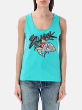 Camiseta de tirante mujer Pedro Acosta - The shark attack -  | GP Racing Apparels