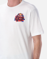 T-shirt logo blanche - RedBull Marquez -  | GP Racing Apparels