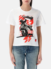 T-shirt femme Marc Marquez - Bike & Flag - MARC MARQUEZ -  | GP Racing Apparels