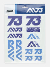 Set de Pegatinas Alex Márquez 73 – AM73 – Oficial MotoGP -  | GP Racing Apparels