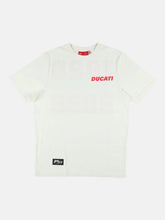 White Ducati logo t-shirt - 100th years of Ducati - DUCATI CORSE -  | GP Racing Apparels