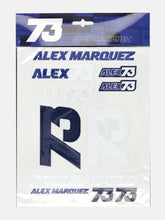 Grandes pegatinas - Alex Marquez 73 -  | GP Racing Apparels