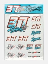 Autocollants Pedro Acosta - 37 the shark -  | GP Racing Apparels