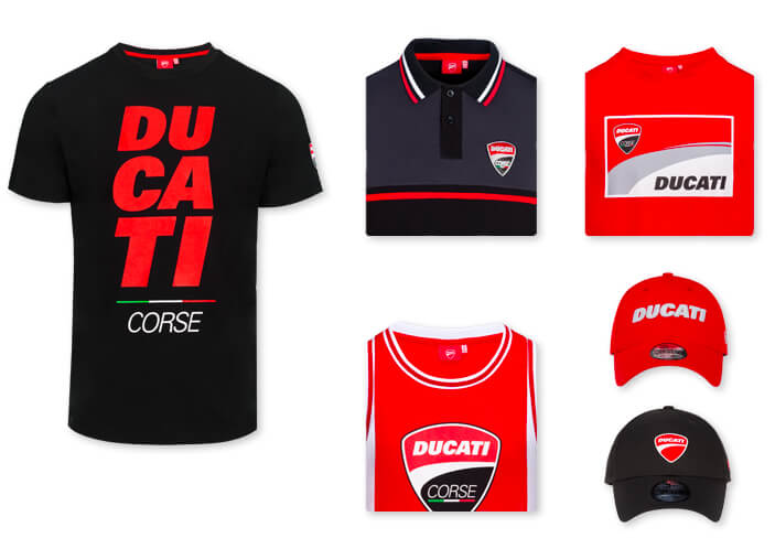Ducati Corse Official Team T-ShirtNew2019 Season Merchandise 