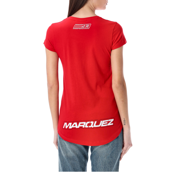 T-shirt da donna Marc Marquez - Red
