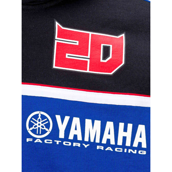 Fabio Quartararo hooded sweatshirt - Yamaha Dual