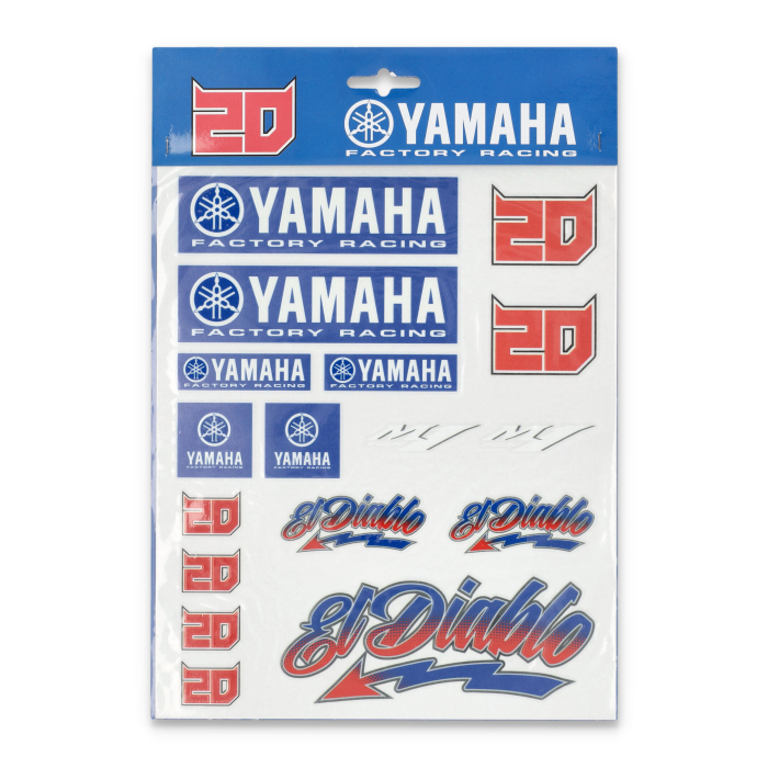 Yamaha Dual - Fabio Quartararo large stickers