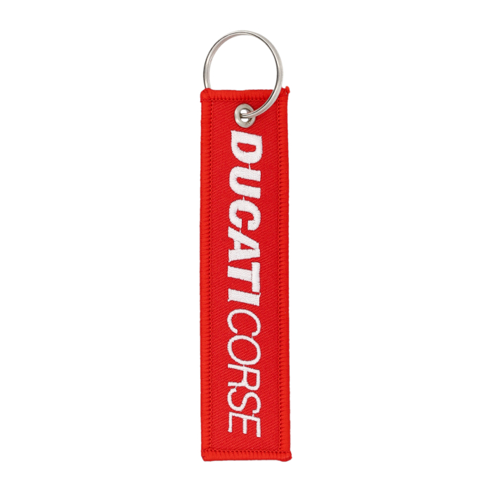 Keyring Ducati Corse - Logo Embroidery