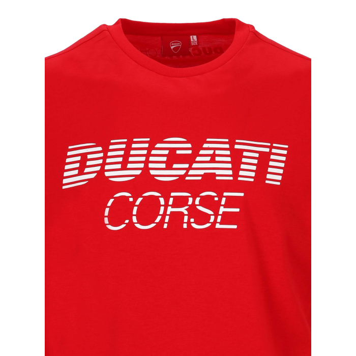 Camiseta hombre Ducati Corse - Logo y Escudo Estampados