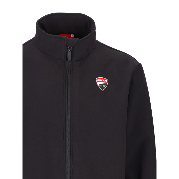 Softshell Man Ducati Corse - Shield and logo embroidery
