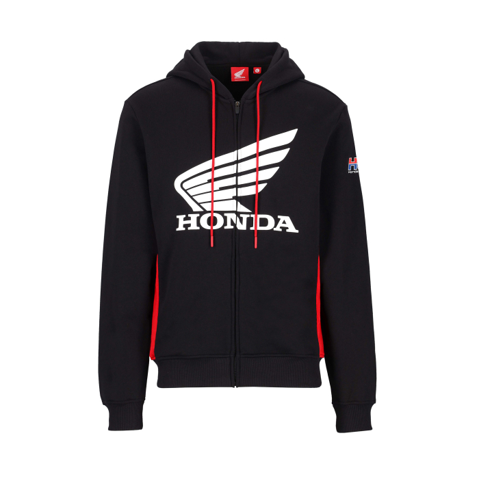 Sudadera Honda HRC Racing - Logo Honda blanco