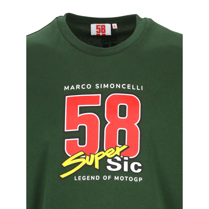 T-shirt Man Marco Simoncelli - 58 Super Sic