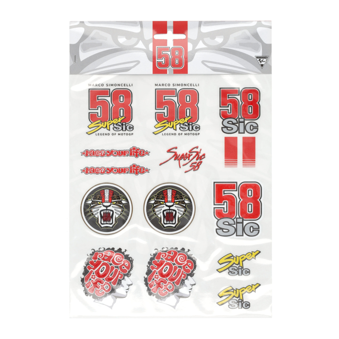 Big Sticker Marco Simoncelli - 58