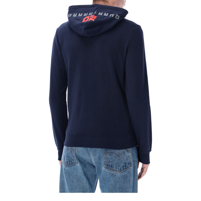 Sudadera con cremallera y capucha hombre Fabio Quartararo - Logo Diablo