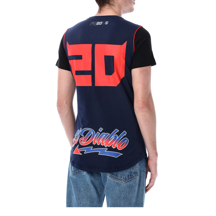 Camiseta Hombre Fabio Quartararo - Big Diablo 20