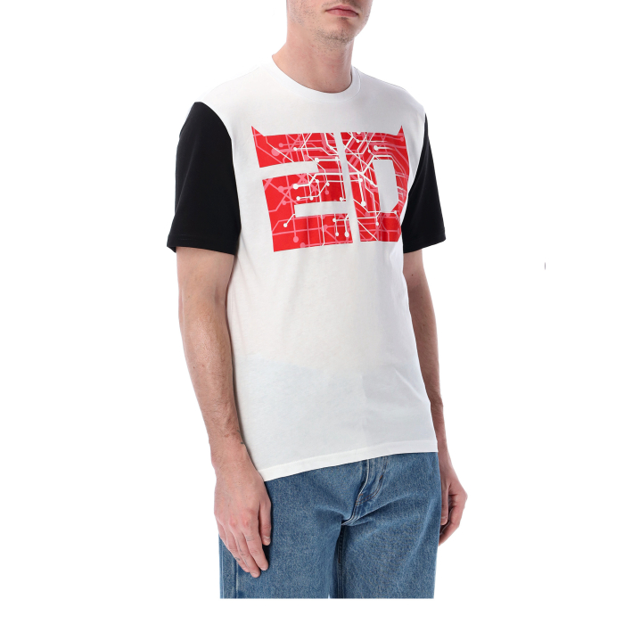 T-shirt Man Fabio Quartararo - Bicolor Cyber 20