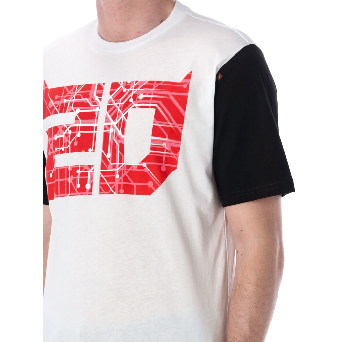 T-shirt Man Fabio Quartararo - Bicolor Cyber 20