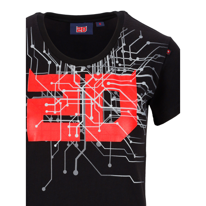 T-shirt Woman Fabio Quartararo - Cyber 20