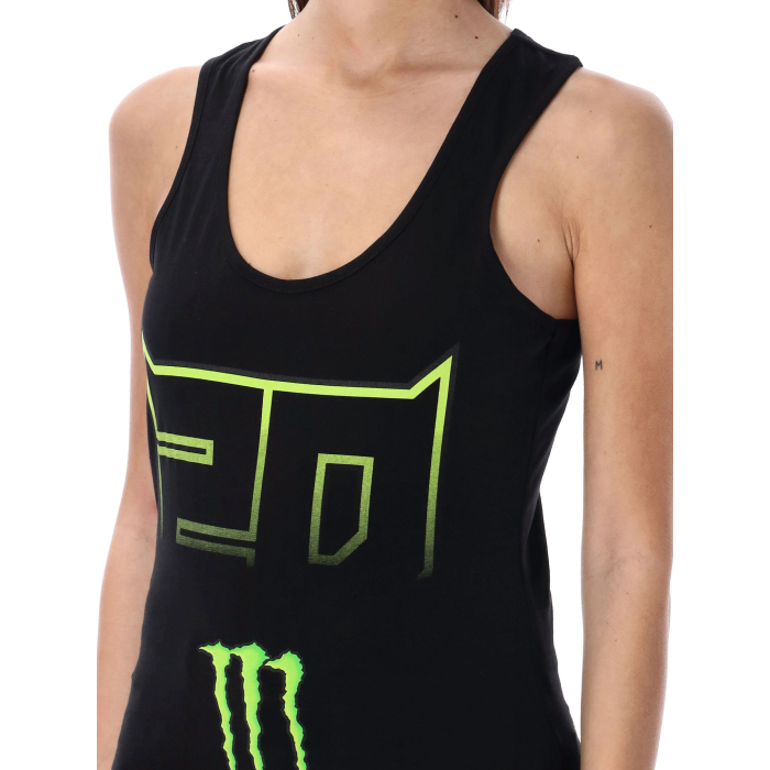 Tank top Woman Fabio Quartararo Monster Energy Dual Collection - 20 Logo Monster