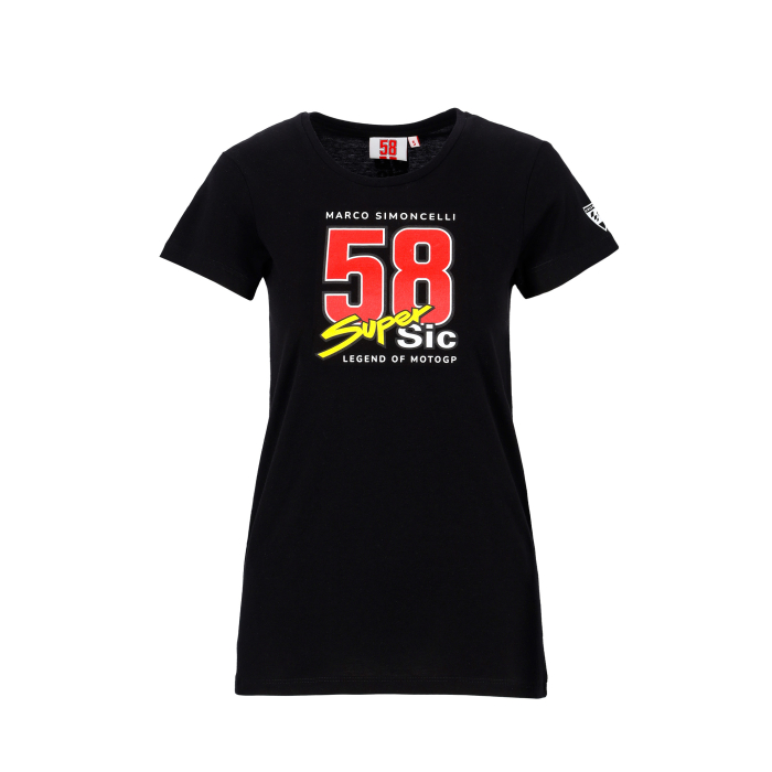 T-shirt Femme Marco Simoncelli - 58 Super Sic