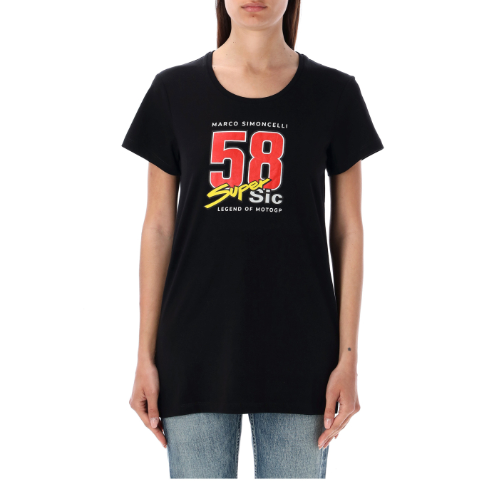 T-shirt Femme Marco Simoncelli - 58 Super Sic
