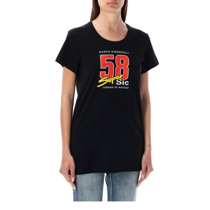T-shirt Femme Marco Simoncelli - 58 Super Sic