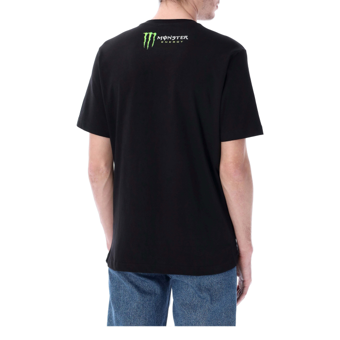 T-shirt uomo Fabio Quartararo Monster Energy - Loghi e bande verticali