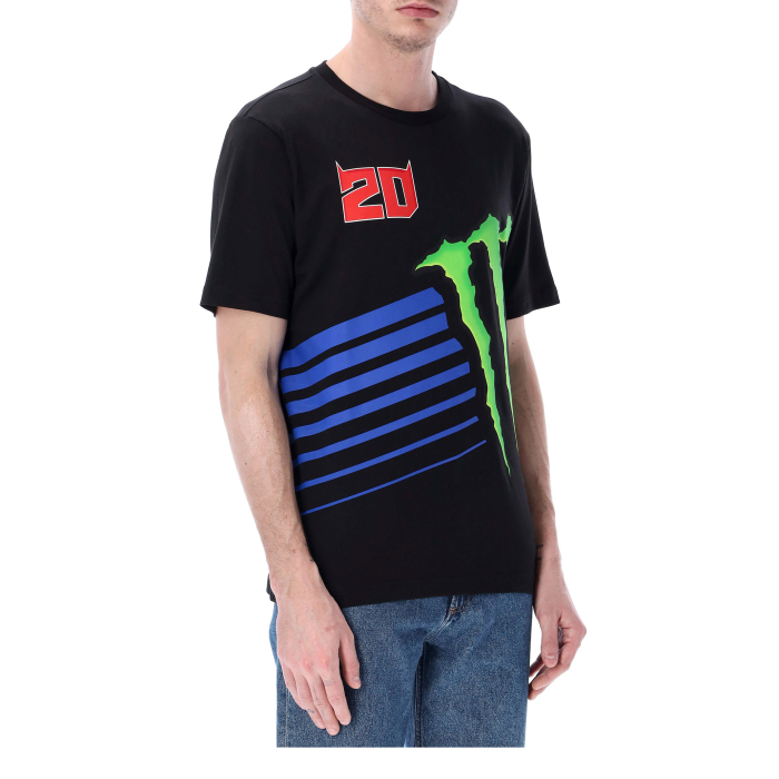 T-shirt man Fabio Quartararo Monster Energy - Big Monster Energy Logo