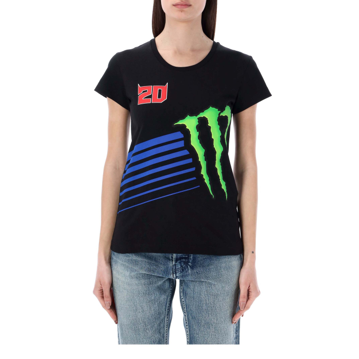 T-shirt woman Fabio Quartararo Monster Energy - Big Monster Energy Logo