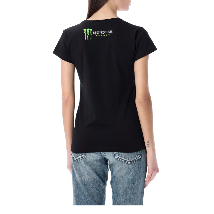T-shirt woman Fabio Quartararo Monster Energy - Big Monster Energy Logo