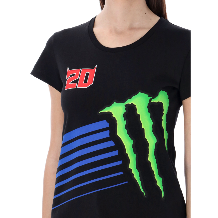 T-shirt woman Fabio Quartararo Monster Energy - Big Monster Energy Logo